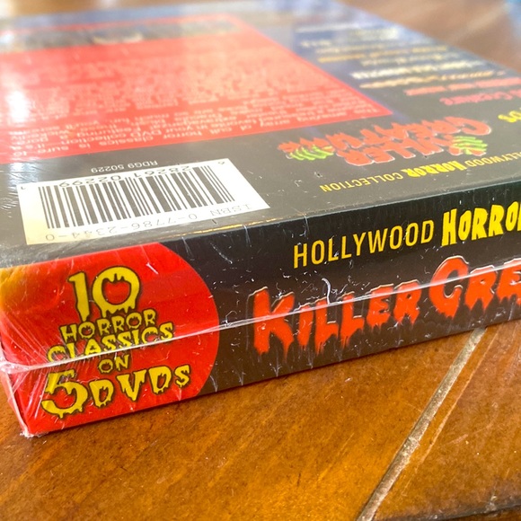Hollywood Horror Collection Killer Creature - 5 DVD Box Set In Plastic! - Picture 6 of 6